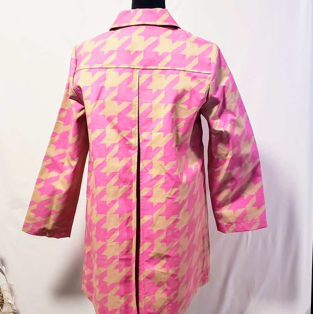 💥Host Pick💥Isaac Mizrahi houndstooth coat  M🦄💋 - Picture 4 of 7